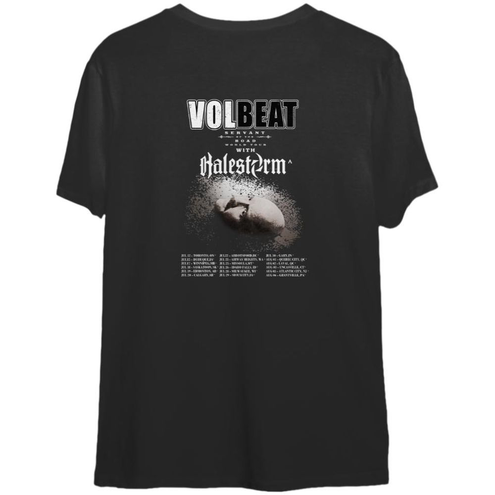 Servant Of The Road World Tour 2023 Shirt, Volbeat 2023 Tour Shirt