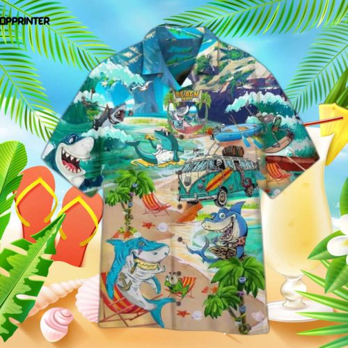 Ice Cream 2 Hawaiian Shirt, Men’s 3d Hawaiian Shirt For The Summer Beach Vibes