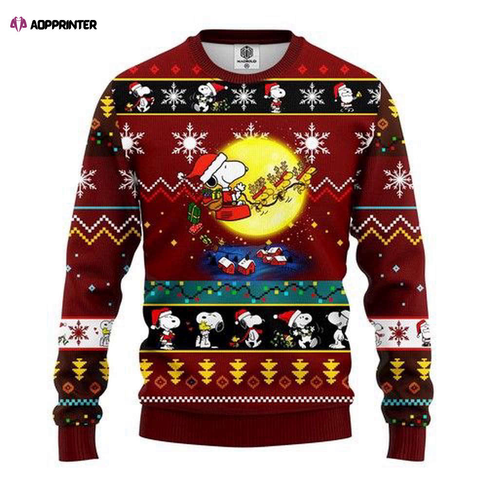 Snooby Ugly Christmas Sweater: All Over Print Sweatshirt Perfect Gift for Men & Women