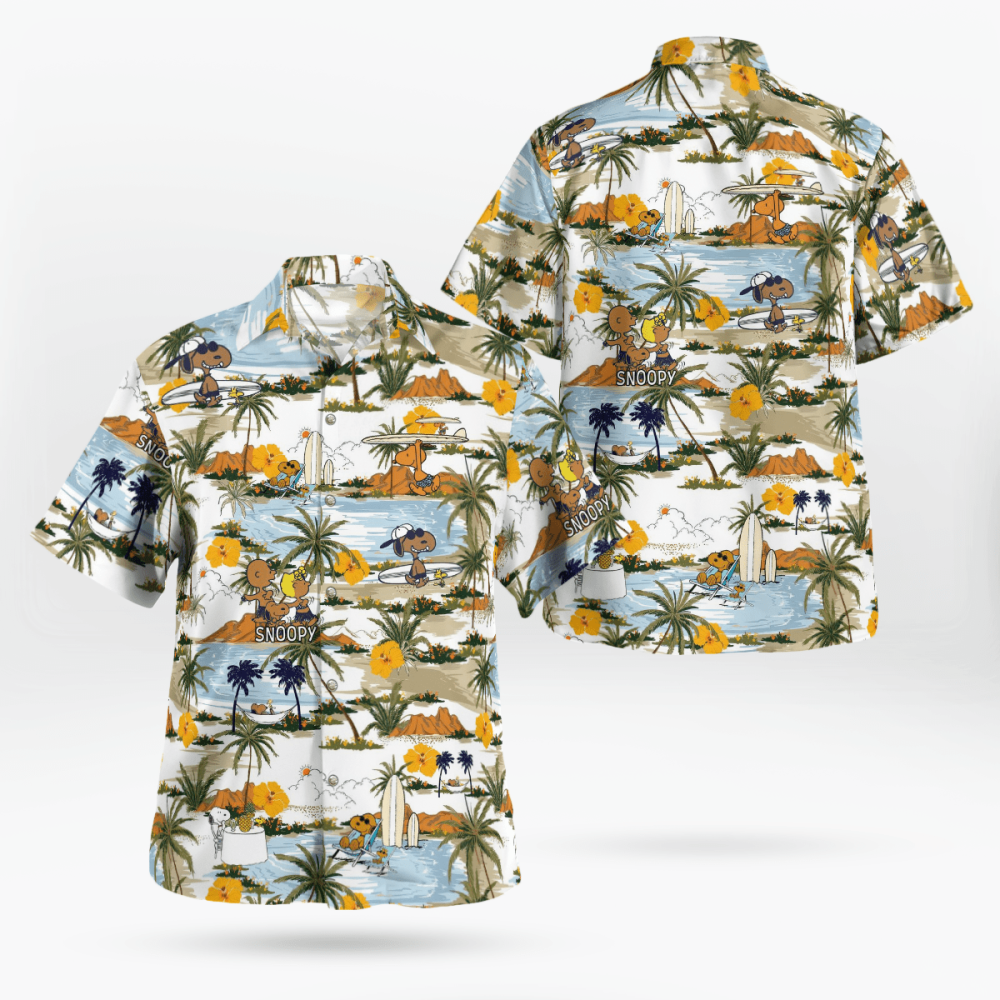 Snoopy Fashion Hawaiian Shirt, Gift For Men Women