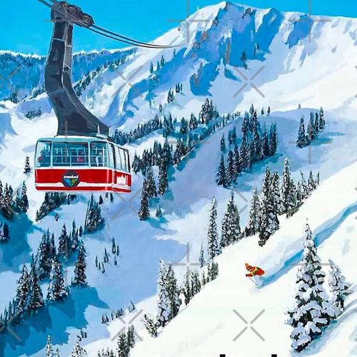 snowbird ski resort Premium Matte Vertical Poster – Gift For Home Decoration