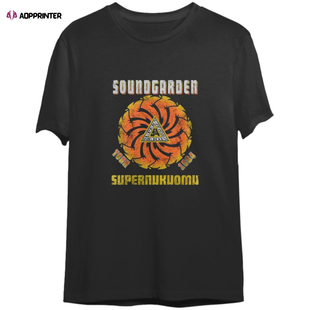 Soundgarden Superunknown Tour 94 Chris CornellT-Shirt For Men And Women