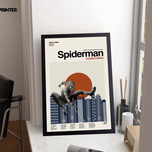 Spiderman – Homecoming Poster,  Marvel Poster, Best Gift For Home Decorations