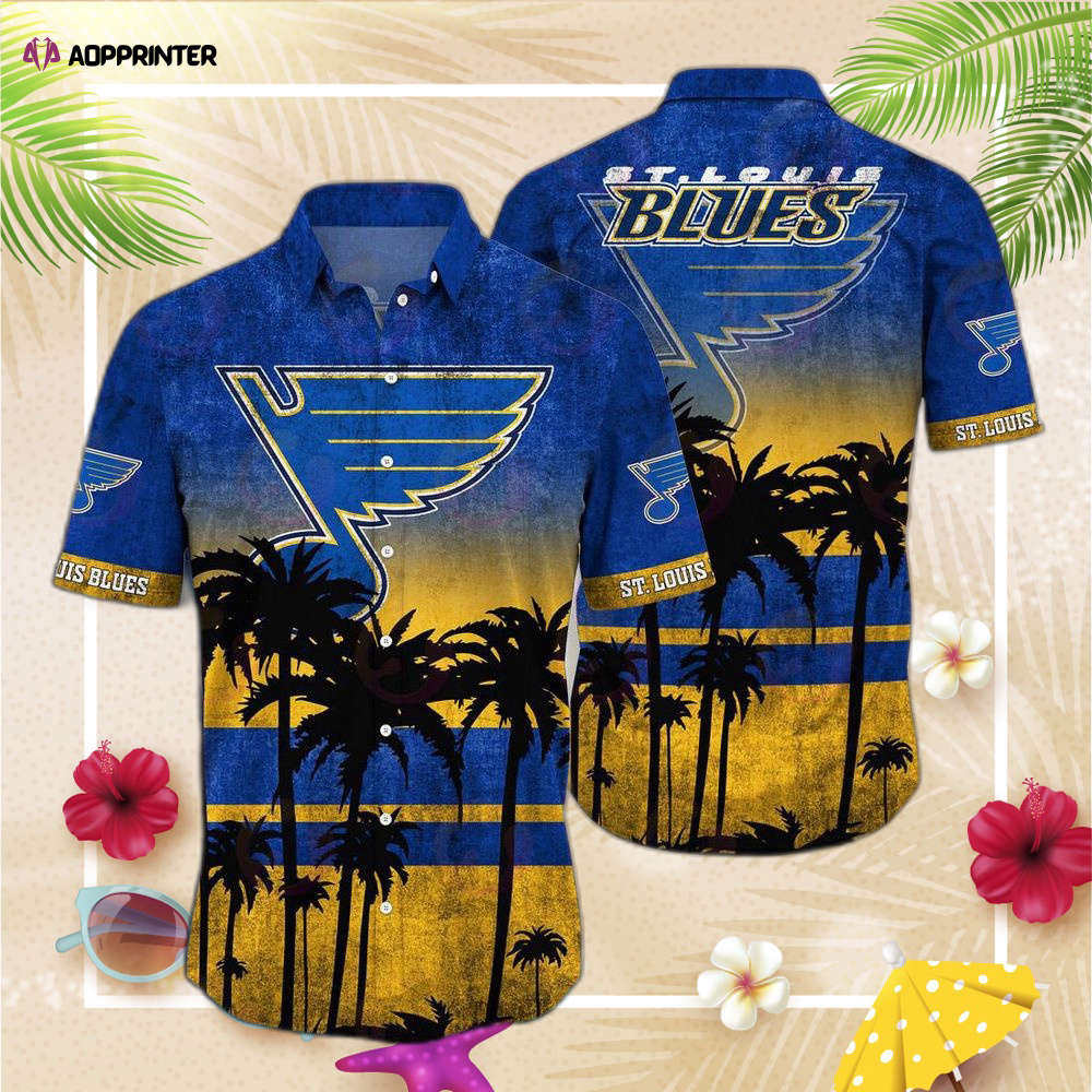 St. Louis Blues NHL Hawaii Shirt Style Hot Trending Summer, Gift For Men Women