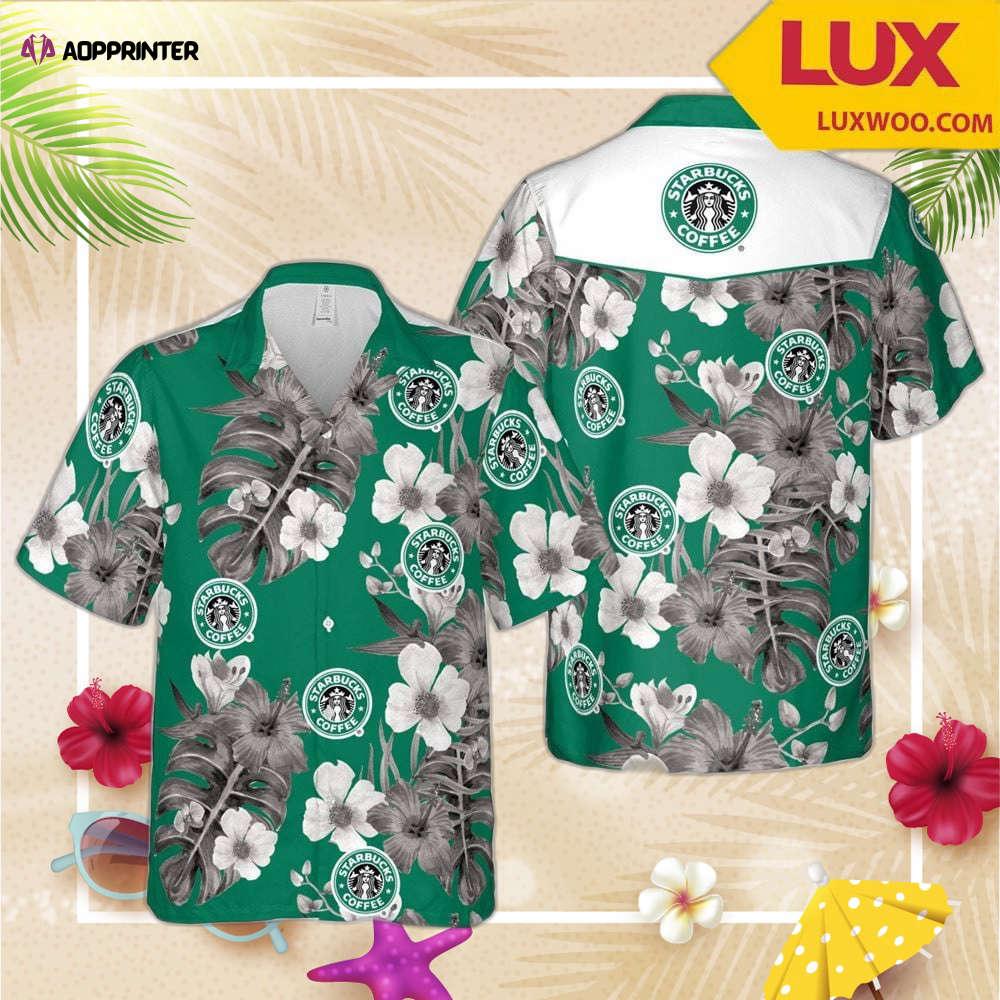 Starbucks Coffee Hawaiian Shirt, Gift For Men And Women