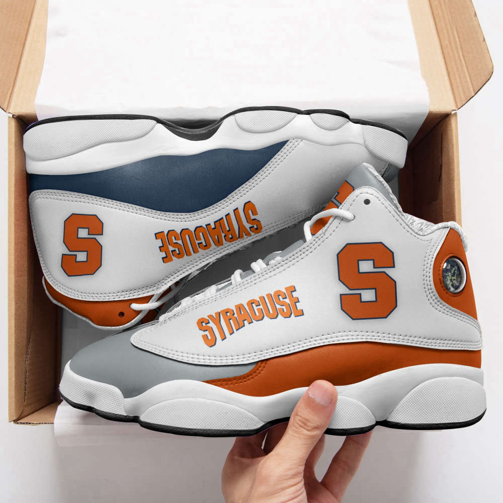 Syracuse Orange Air Jordan 13 Sneakers, Gift For Men And Women