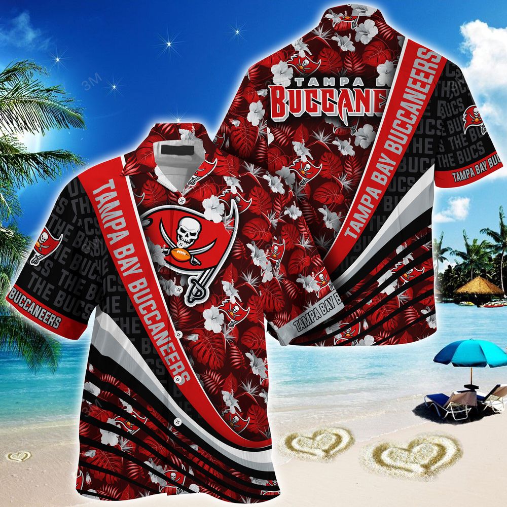 Tampa Bay Buccaneers NFL-Summer Hawaii Shirt With Tropical Flower Pattern For Men And Women