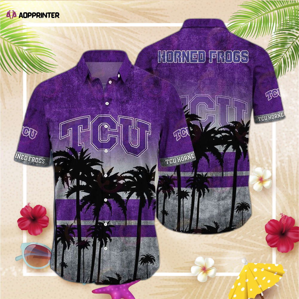 TCU Horned Frogs Hawaii Shirt Style Hot Trending Summer, Gift For Men Women