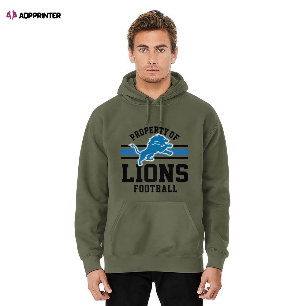 Team Fan Detroit Lions Hoodie, Gift For Men And Women