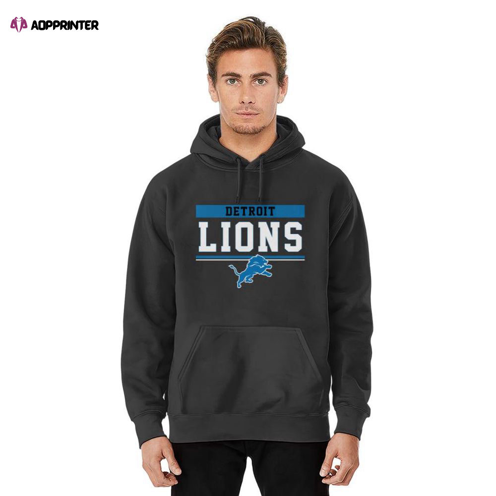 Team Fan Detroit Lions Hoodie, Gift For Men And Women