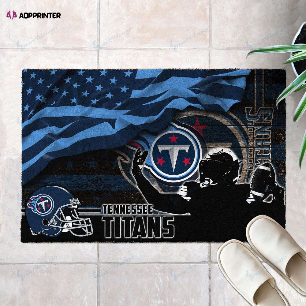 Tennessee Titans Doormat, Gift For Home Decor