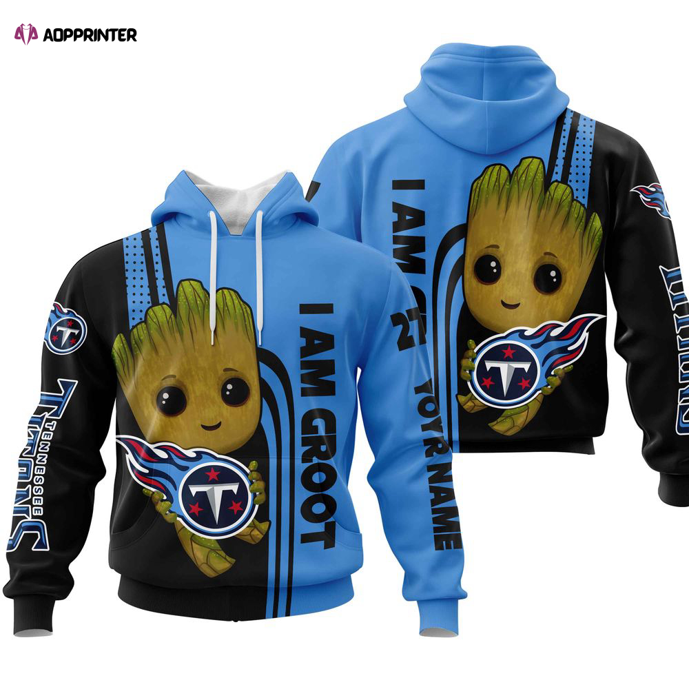Tennessee Titans Groot Hoodie, For Men And Women