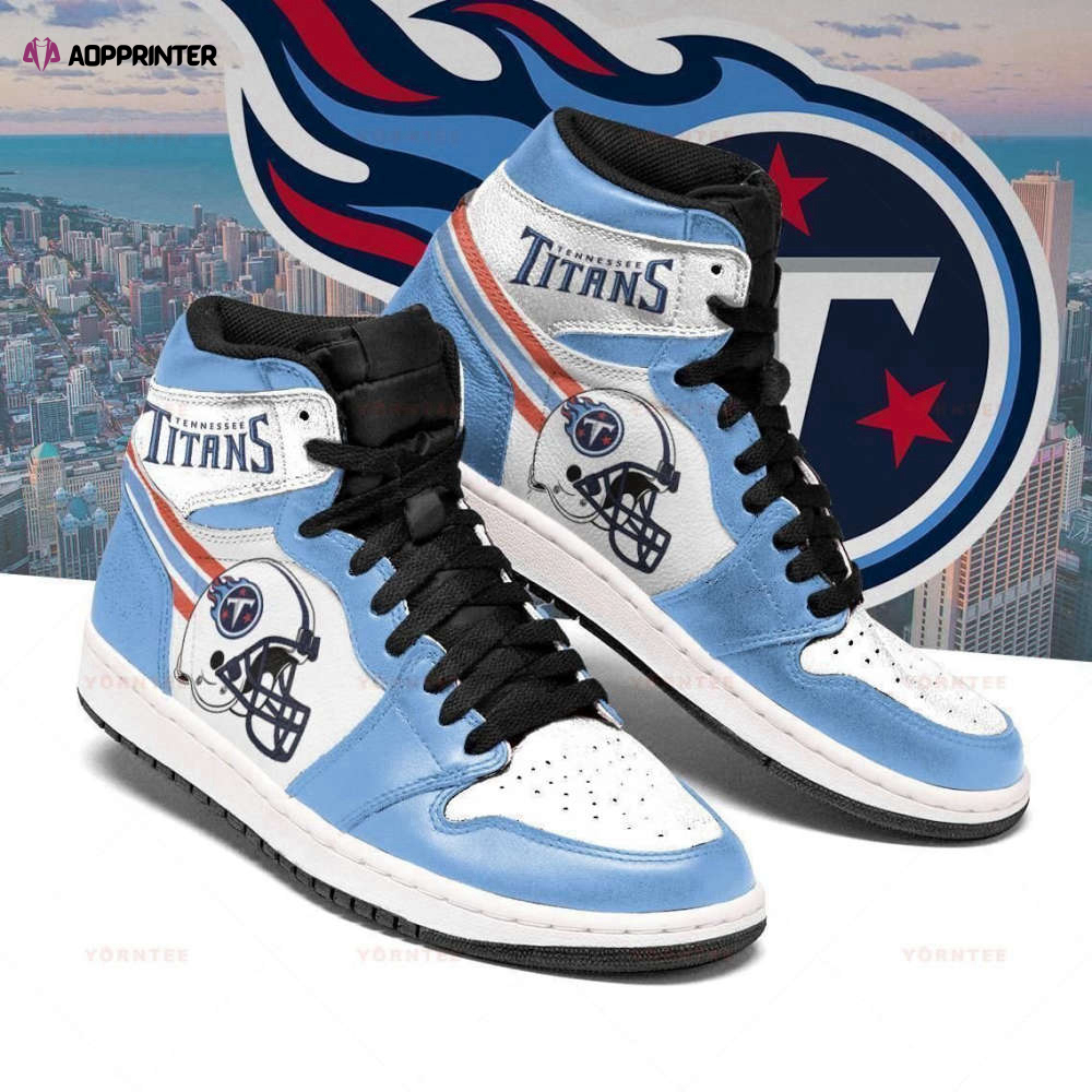 Tennessee Titans Nfl Air Jordan Sneakers Team Custom Design Shoes Sport Eachstep Gift For Men And Women
