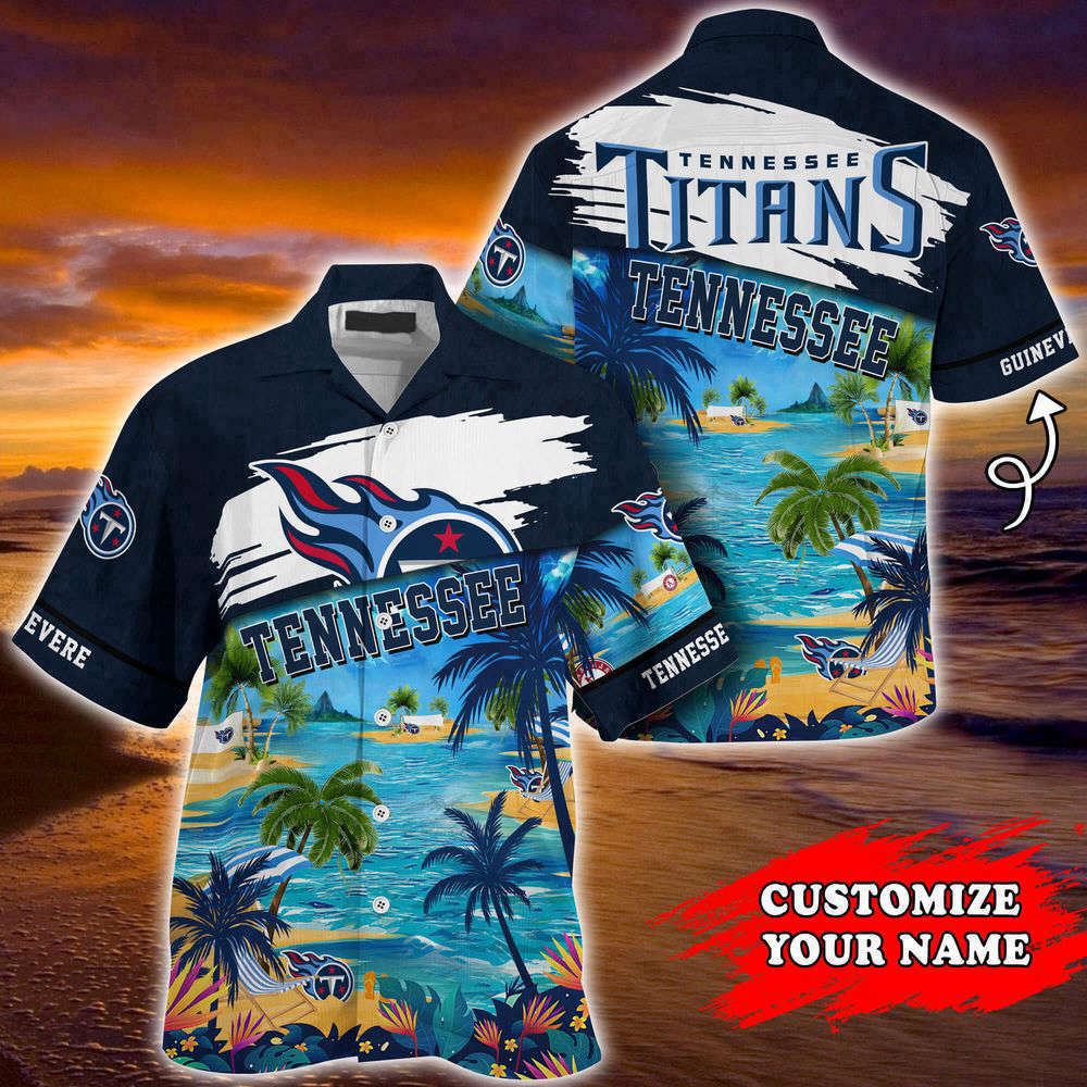 Tennessee Titans NFL-Customized Summer Hawaii Shirt For Sports Fans
