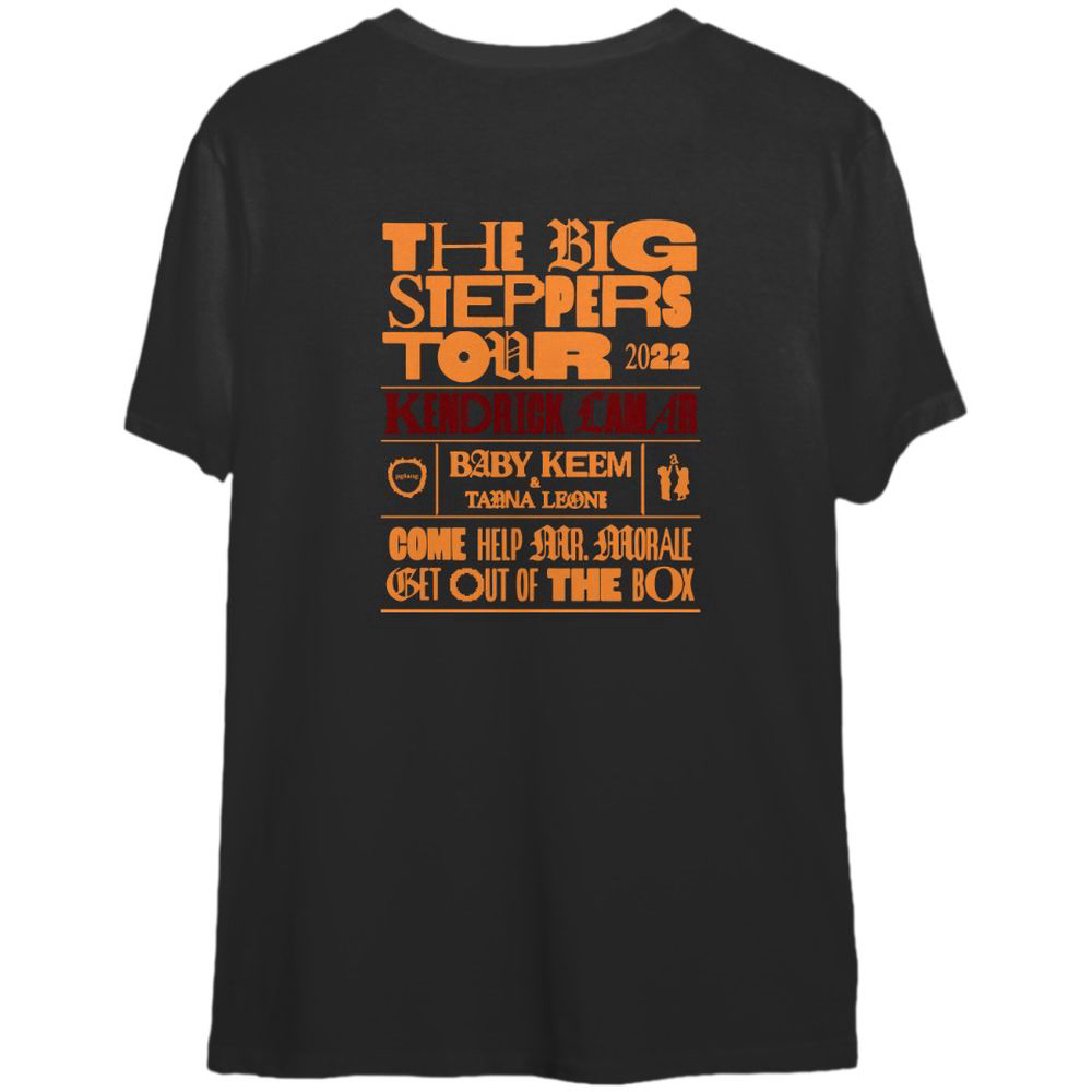 The Big Steppers Tour Oklama 2023 Double Sided T-shirt, For Men And Women