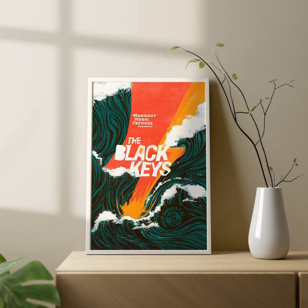 The Black Keys Album Poster, Best Gift For Home Decoration – Room Decor – Music Decor
