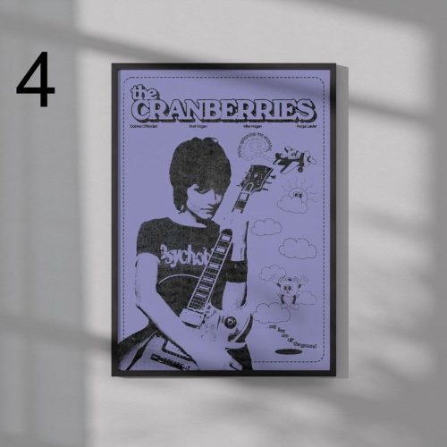 The Cranberries Poster   – Music Poster – Gift For Home Decoration