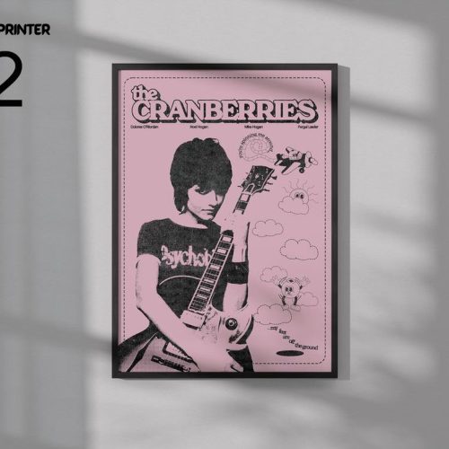 The Cranberries Poster   – Music Poster – Gift For Home Decoration