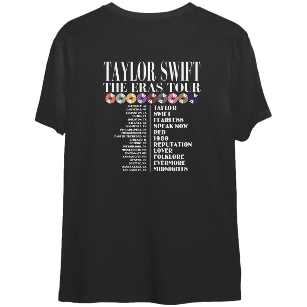 The Eras Tour Vintage StyleT-Shirt  , Taylor Version T-shirt, For Men And Women