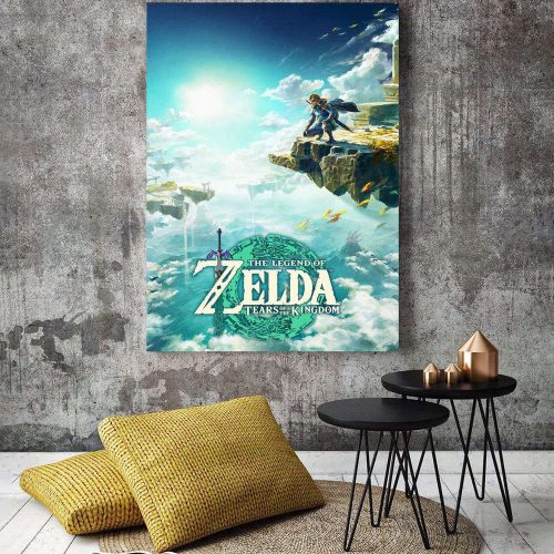 The Legend of Zelda Tears of the kingdom Poster – Gift For Home Decoration