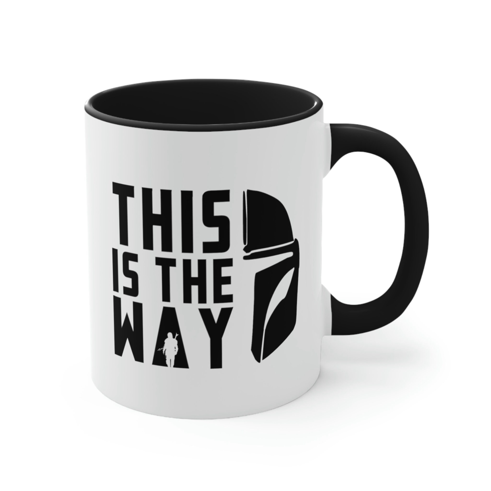 The Mandalorian Mug, This is The way, Baby Yoda Gift, Star Wars Mug,