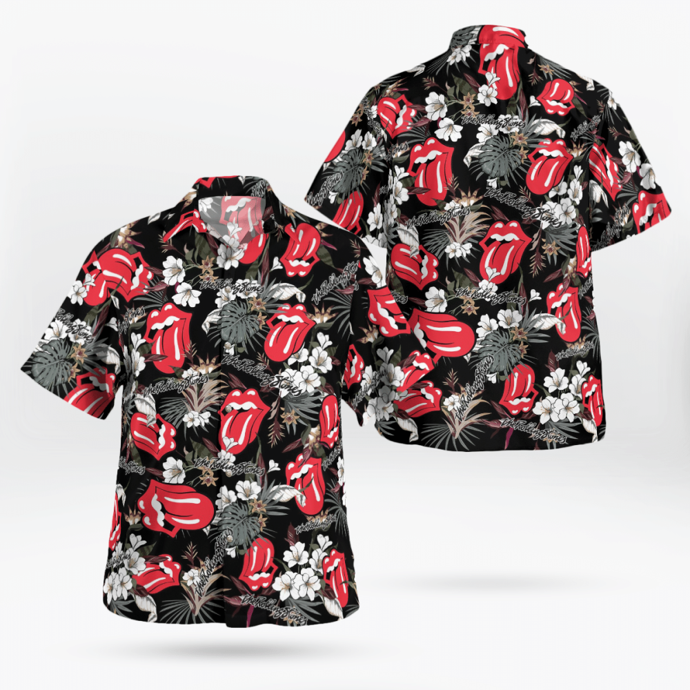 The Rolling Stones Hawaiian Shirt, Gift For Men Women