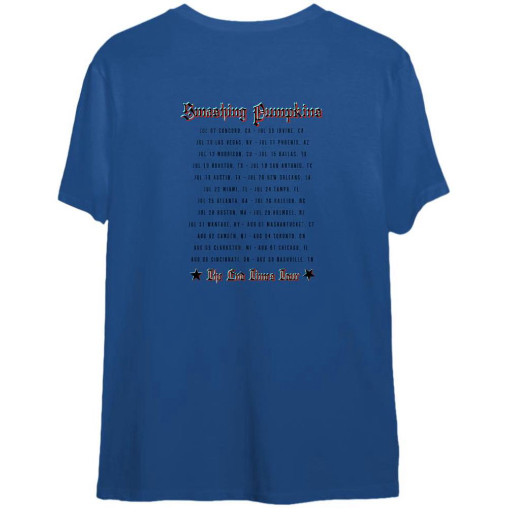 The Smashing Pumpkins The End Times Tour T-Shirt For Men And Women