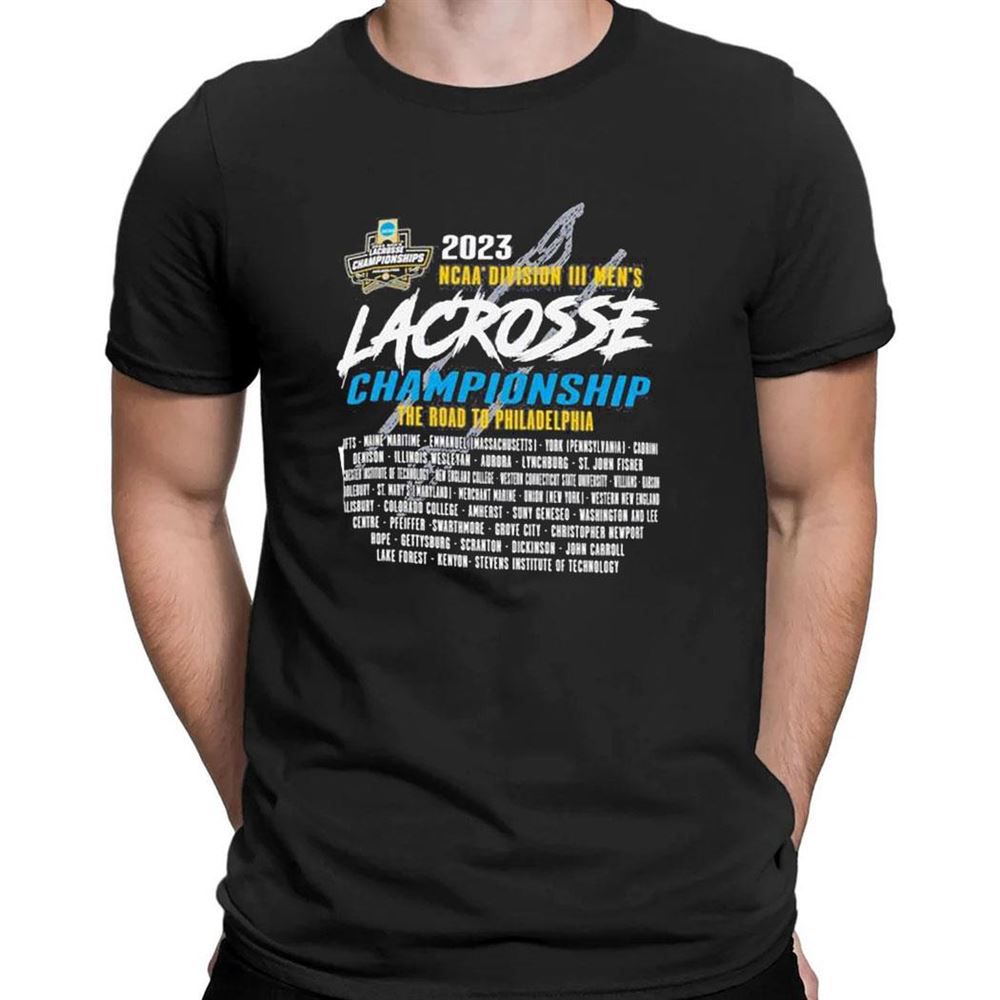 Second Rounds 2023 Ncaa Diii Womens Lacrosse Championship T-shirt For Men Women