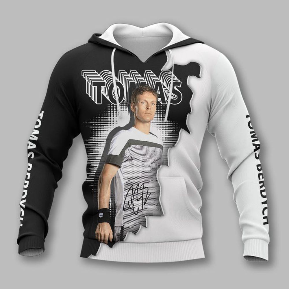 Tomas Berdych Printing  Hoodie, For Men And Women