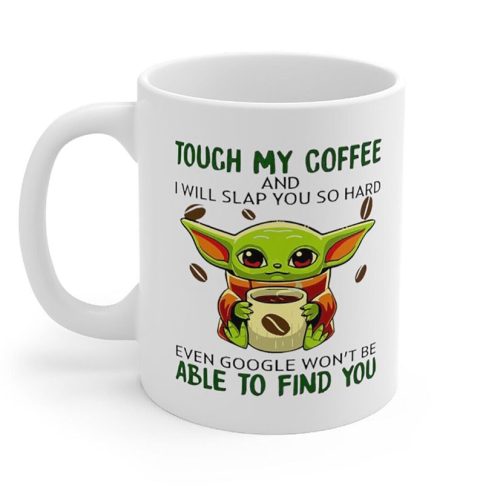 Baby Yoda Mug Coffee I Need Or Kill You I Will, 11 Ounce  Star Wars Drink Mug