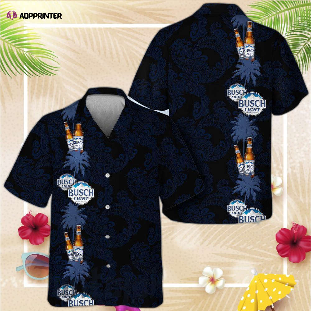 F89 Beer Hawaiian Shirt For Men Women Budweiser Logo Tropical Red White Hawaiian Aloha Shirt 2023