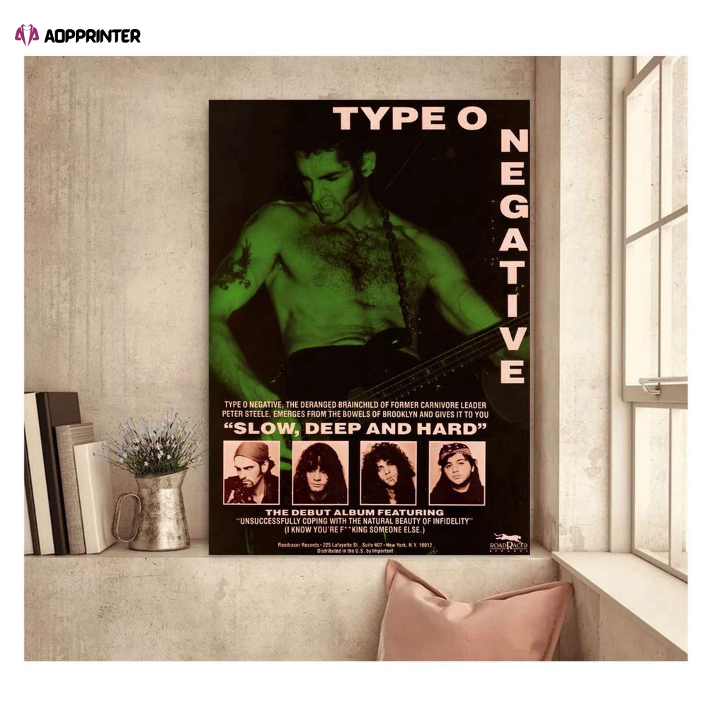 Type O Negative Poster – Gift For Home Decoration