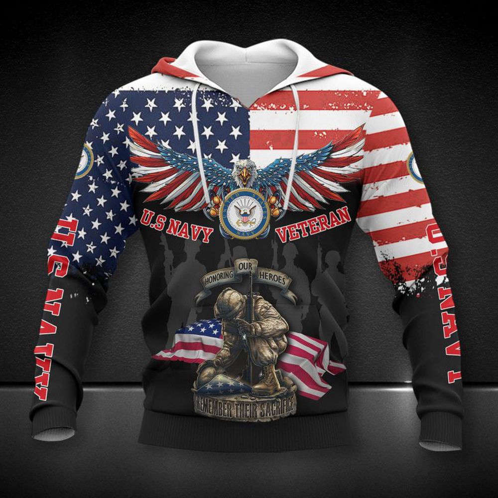 United States Navy Printing  Hoodie, For Men And Women
