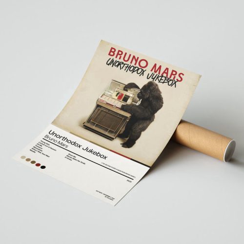 Unorthodox Jukebox  Bruno Mars Poster – Gift For Home Decoration