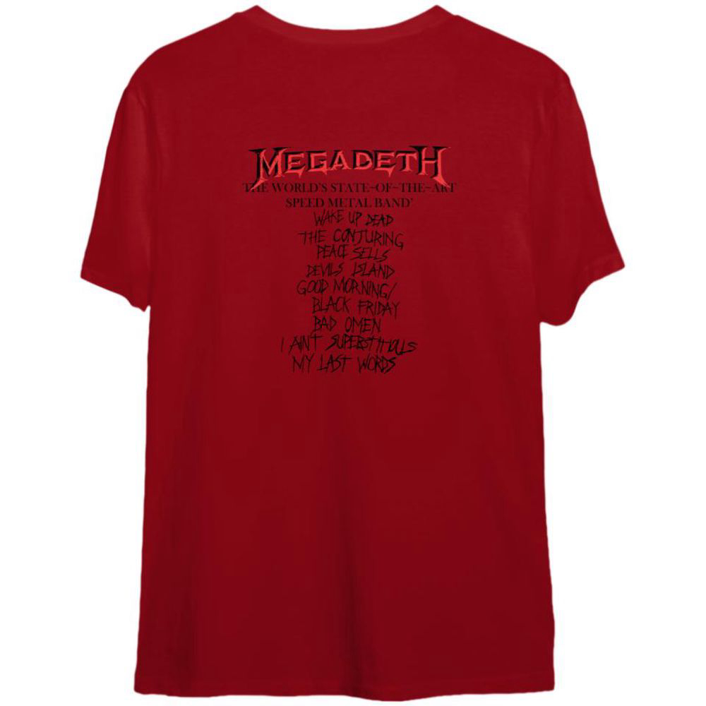 Vintage 1986 Megadeth Peace Sells But Who’s Buying  T-Shirt
