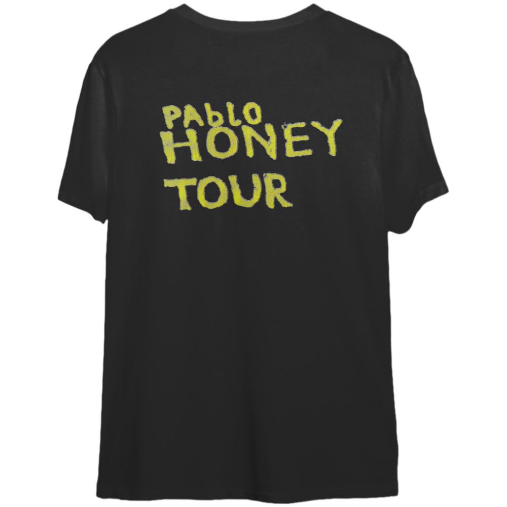 Vintage 1993 Radiohead Pablo Honey Tour T-Shirt For Men And Women