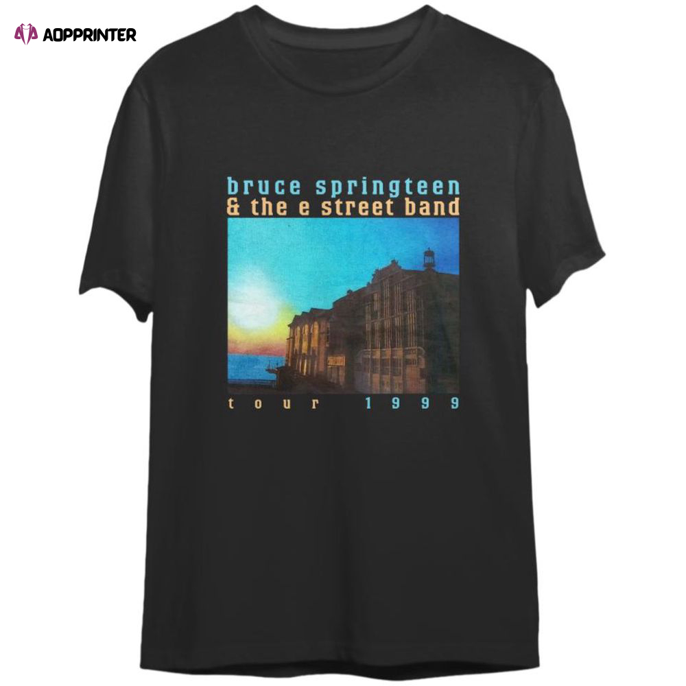 Vintage 1999 The Boss Bruce Springsteen Tour T-Shirt For Men And Women