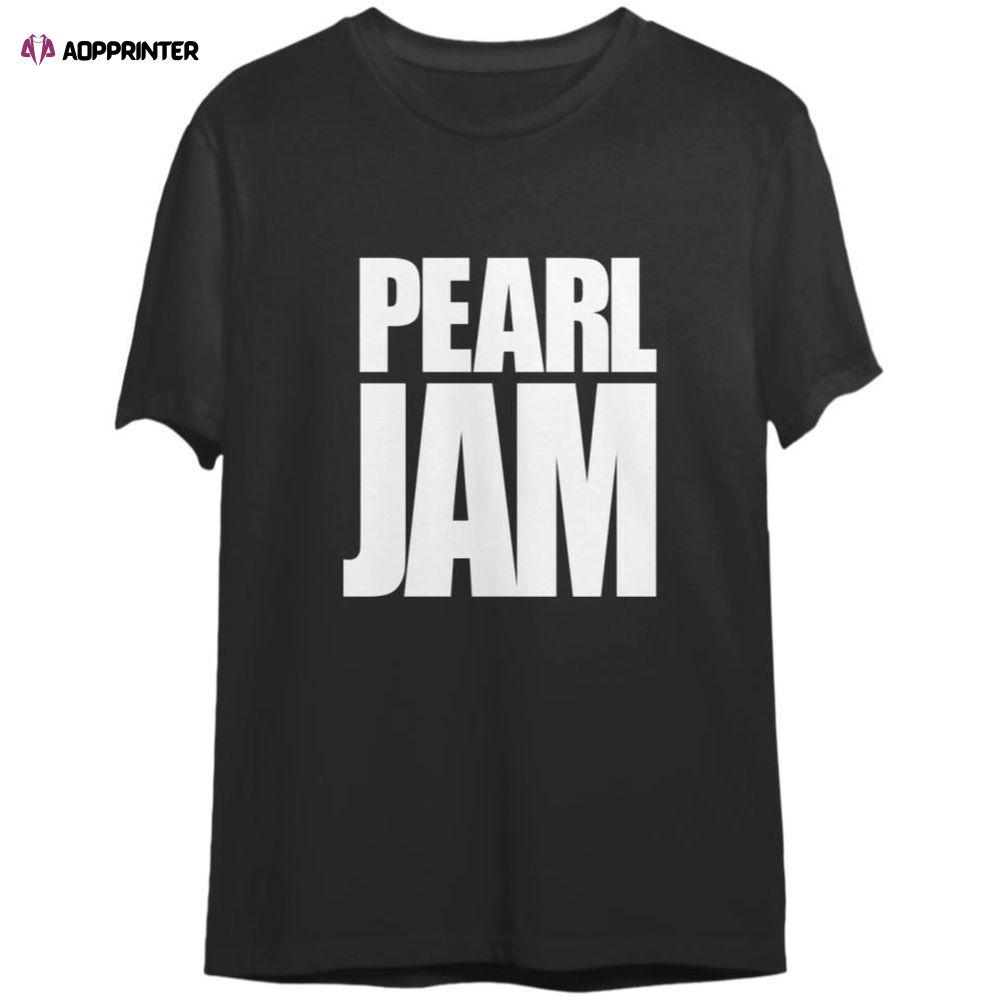 Vintage Pearl Jam Ten Merch Double Side Shirt, Gift For Men And Women