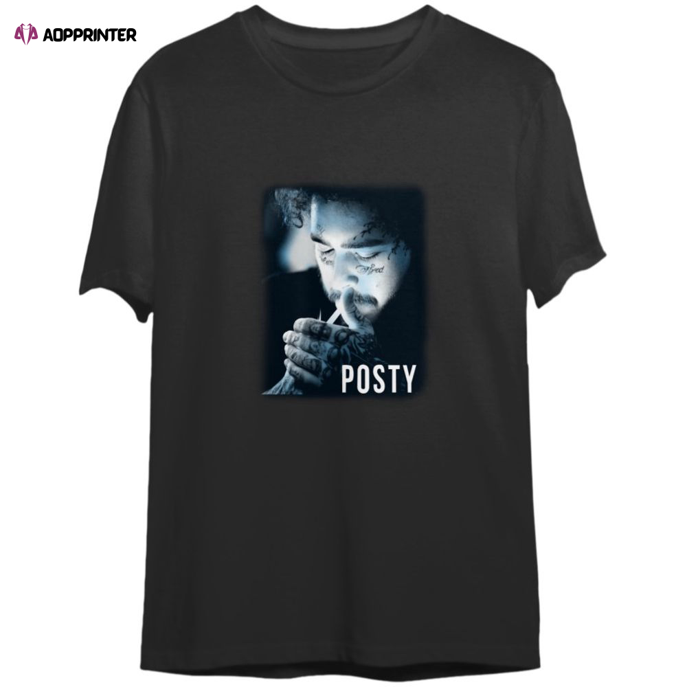 Vintage Post Malone Posty Vintage  T-Shirt, Gift For Men And Women