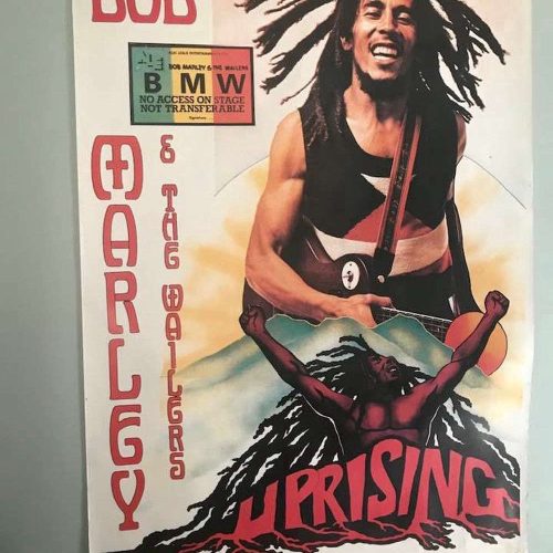 Vintage Poster – Gift For Home Decoration Bob Marley and the Wailers Uprising