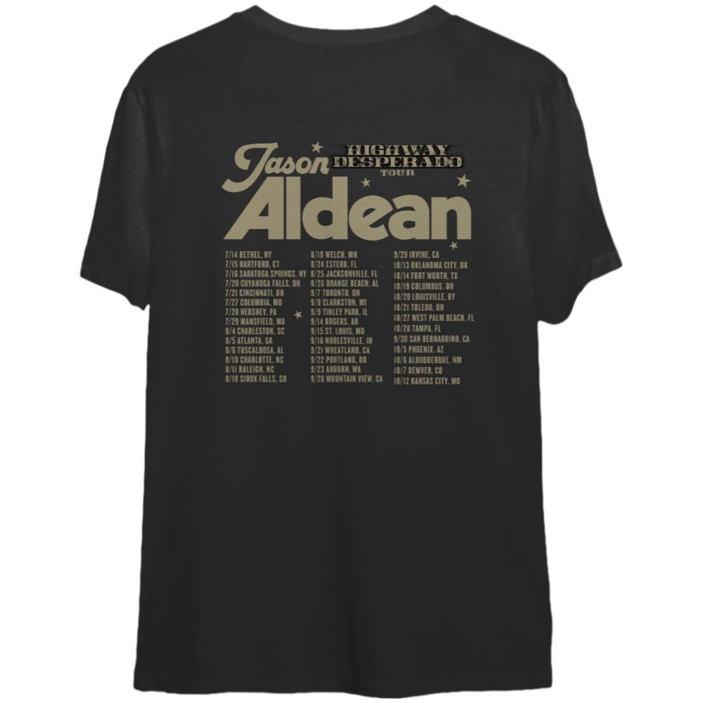 Vintage Style Try That in a small town Aldean Shirt, Standing with Aldean Tour 2023 Tee