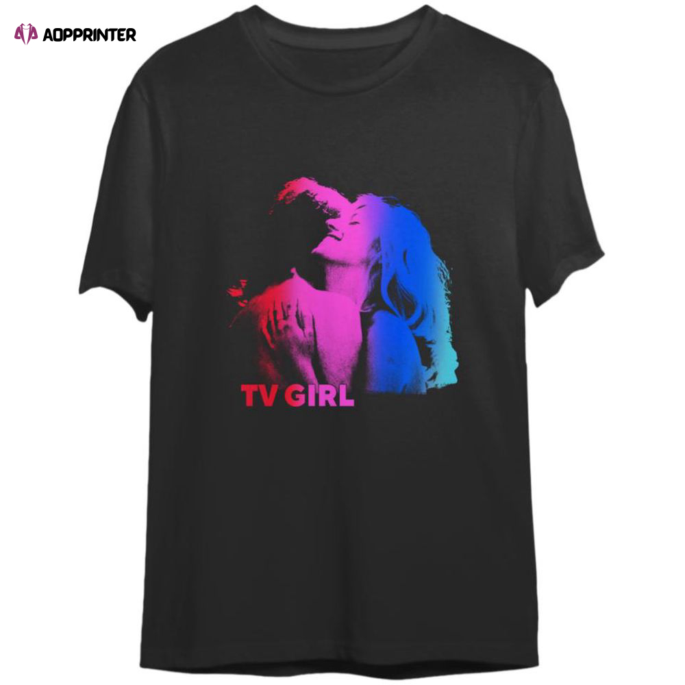 Vintage TV Girl Shirt  For Men And Women