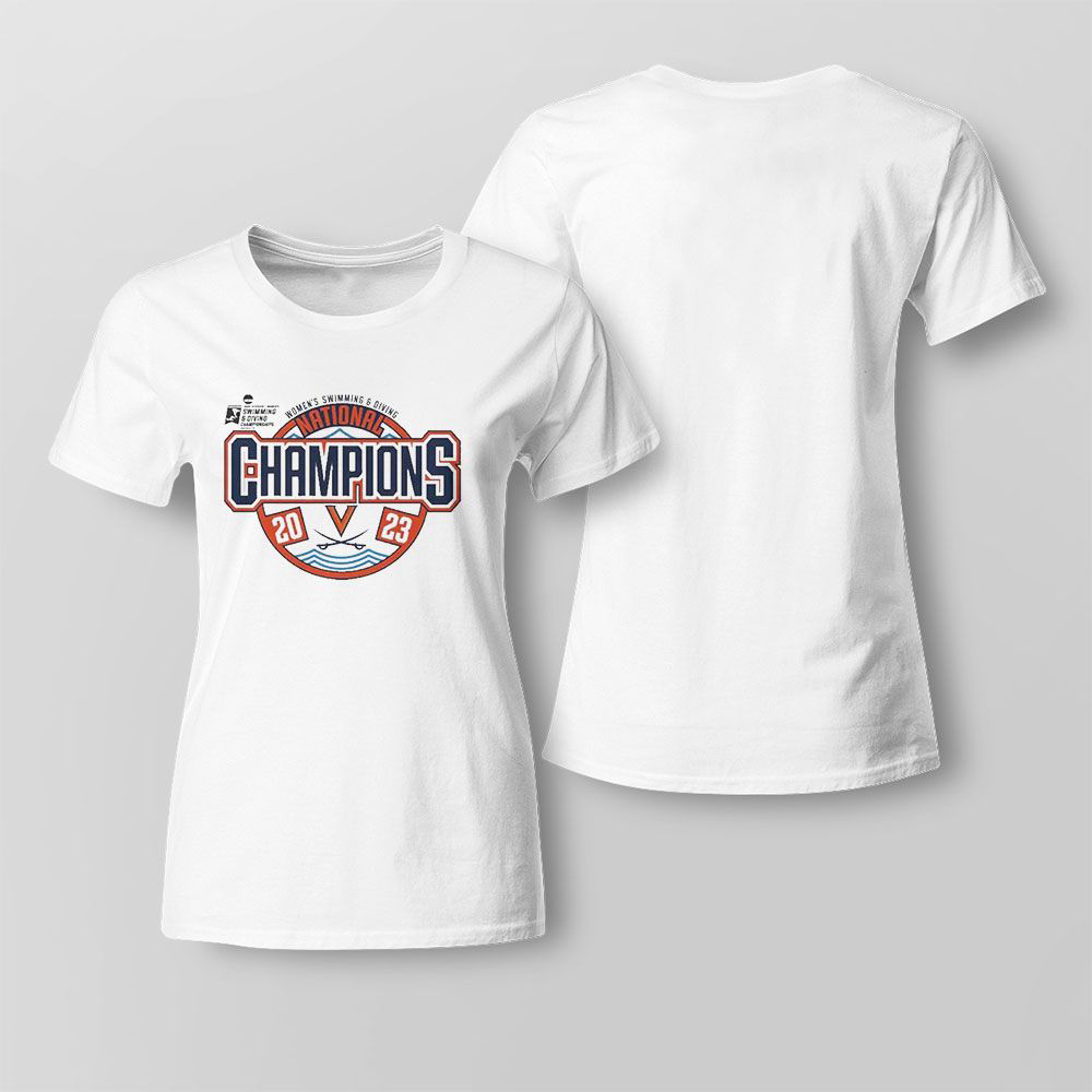 Virginia Cavaliers 2023 Ncaa Womens Swimming Diving National Champions T-shirt For Fans