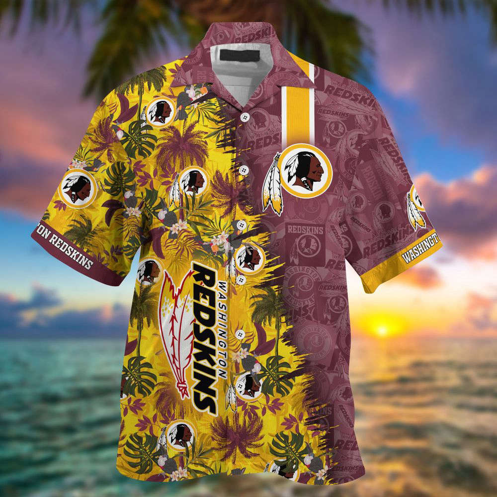 Washington Redskins NFL-Summer Hawaii Shirt And Shorts For Your Loved Ones