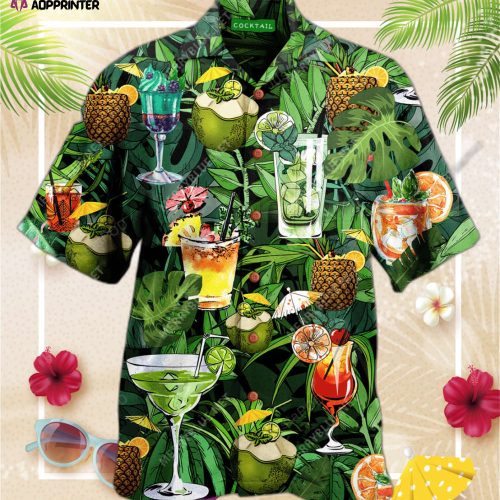 We All Deserve A Cocktail Hawaiian Shirt, Gift For Men And Women