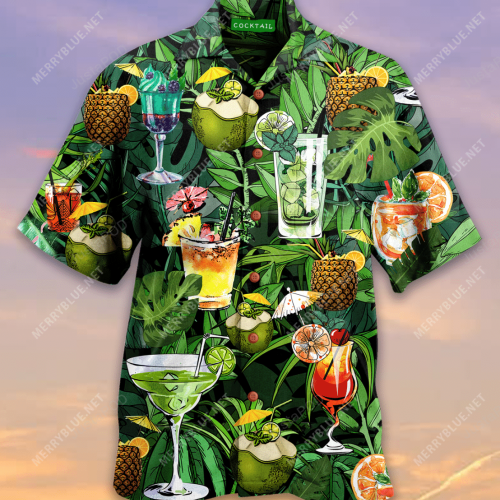 We All Deserve A Cocktail Hawaiian Shirt, Gift For Men And Women