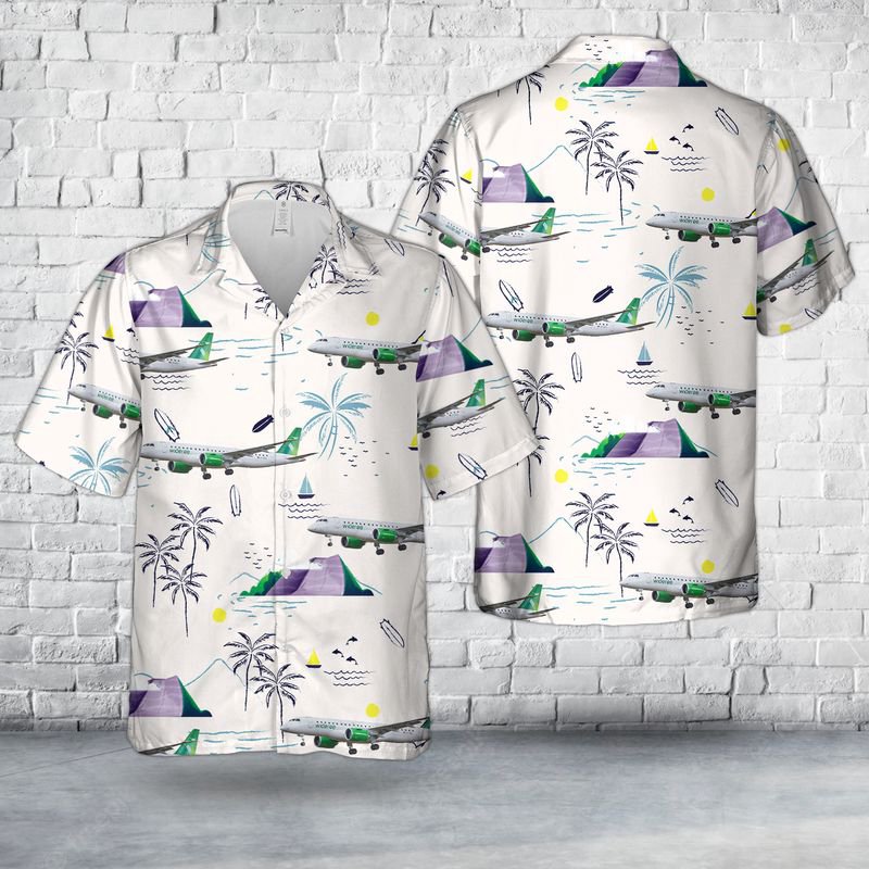 Widerøe Embraer E190 E2 LN WEA Hawaiian Shirt, Gift For Men Women