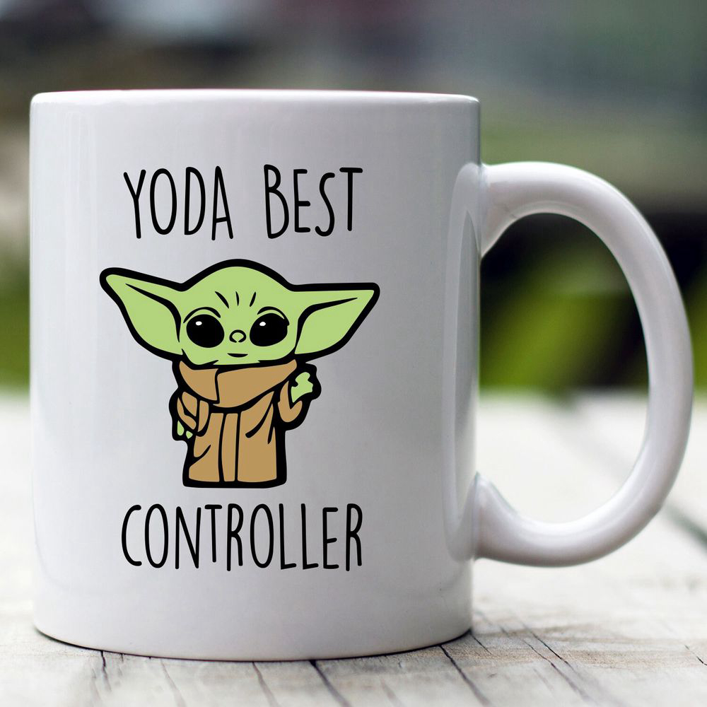 Yoda Best Controller Mug, Baby Yoda Mug, Custom Controller Mug,  Gift For Controller Mug