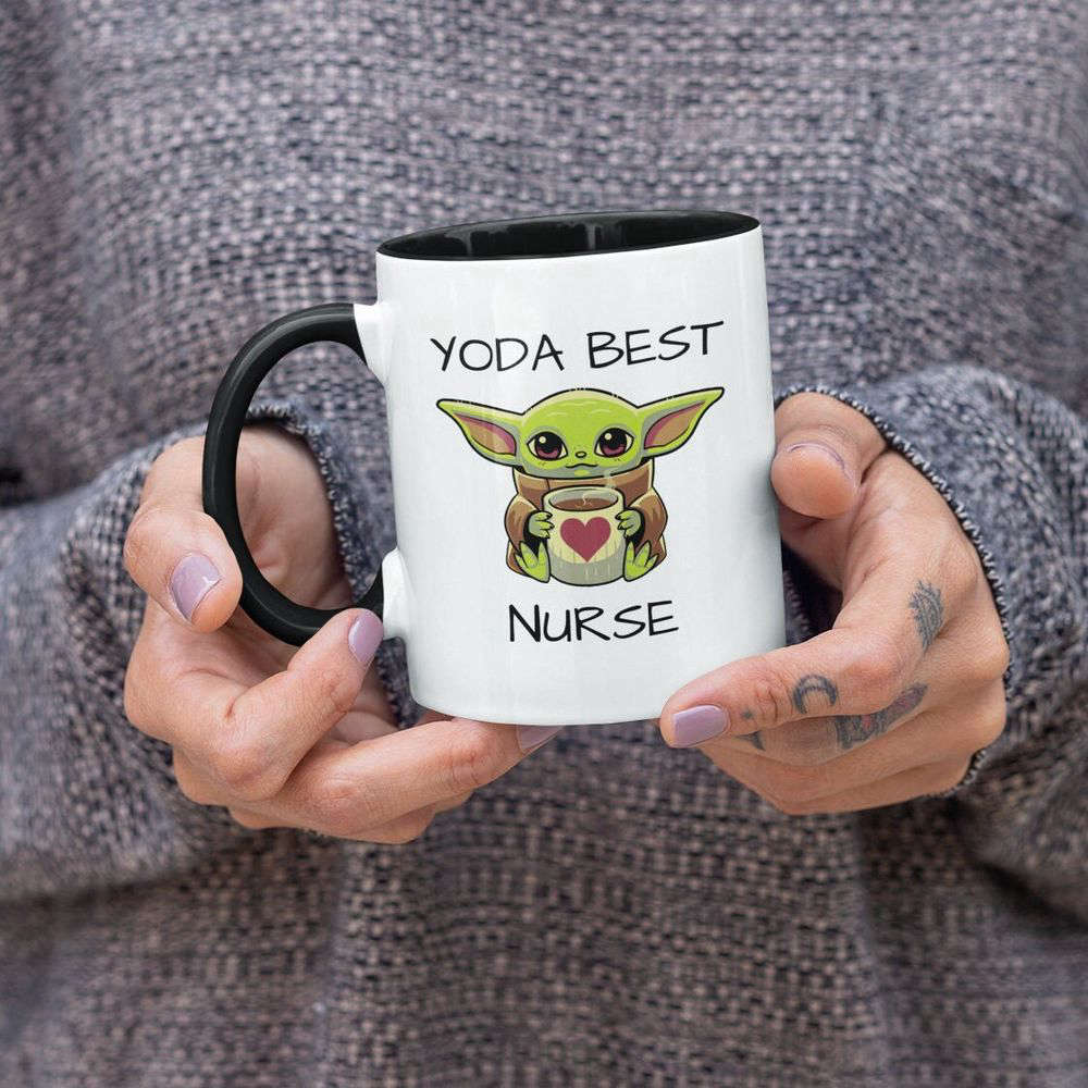 Yoda Best “Custom”, Personalized Cute, Coffee Mug, Gift For Friend