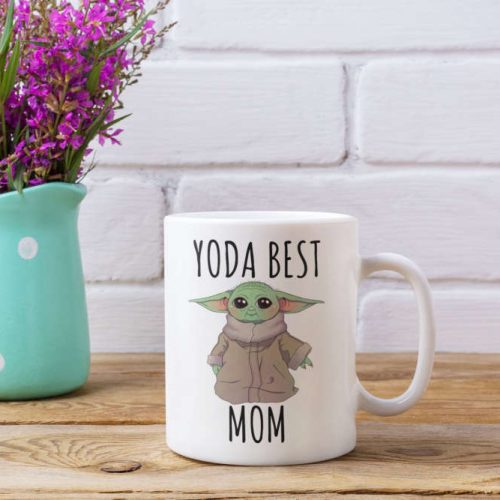 Yoda Best Mom Mug, Baby Yoda Mug, Baby Yoda Cup, Yoda Mom Mug, MoTher’s Day Gift